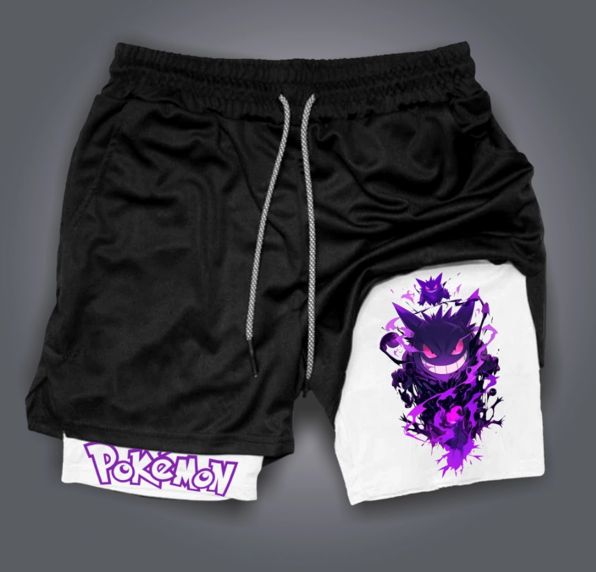 Badminton Tv - Pantaloncini Sportivi Ufficiali Pokémon Anime Collaboration
