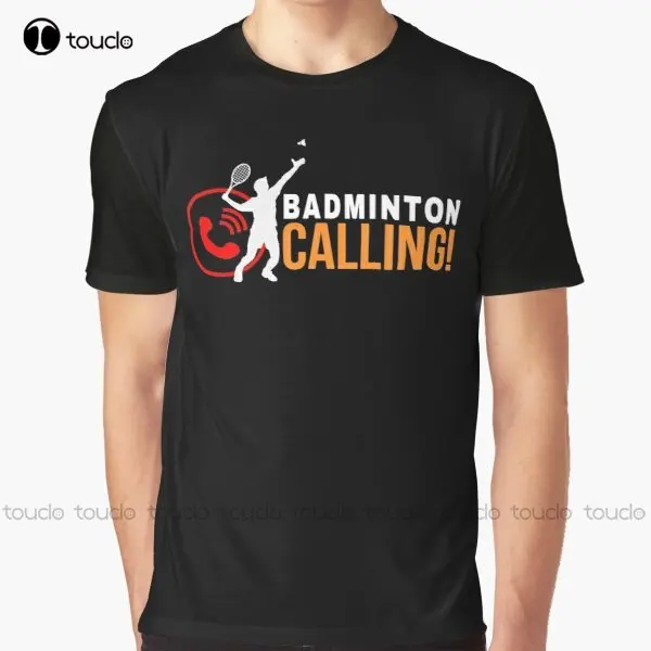 Badminton Is Calling - Nuova maglietta grafica per chiamate da