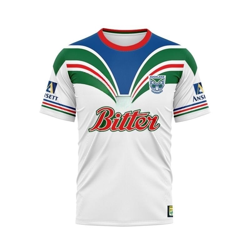 T Shirt Dry Fit - Maglia retrò Warriors da uomo, t-shirt