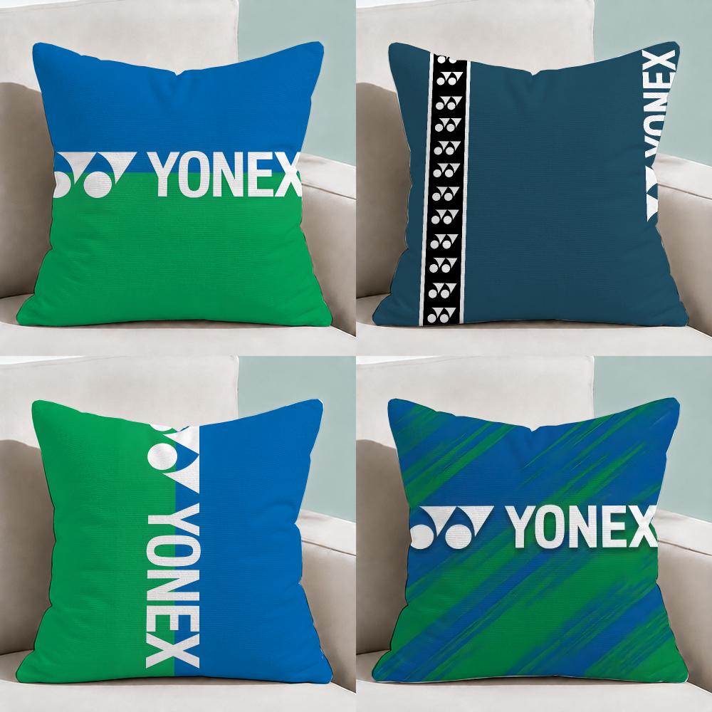 Badminton Yonex Original - Copricuscino per Badminton Y-YONEX-ES, Morbido Peluche