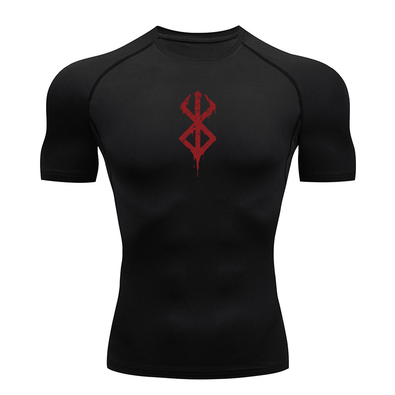 T Shirt Dry Fit - Magliette a Compressione Stampate da Uomo,