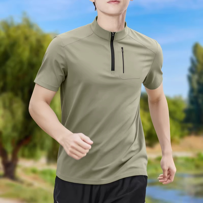 T-shirt da uomo a mezza zip, e - T Shirt Dry Fit recensione e prezzo