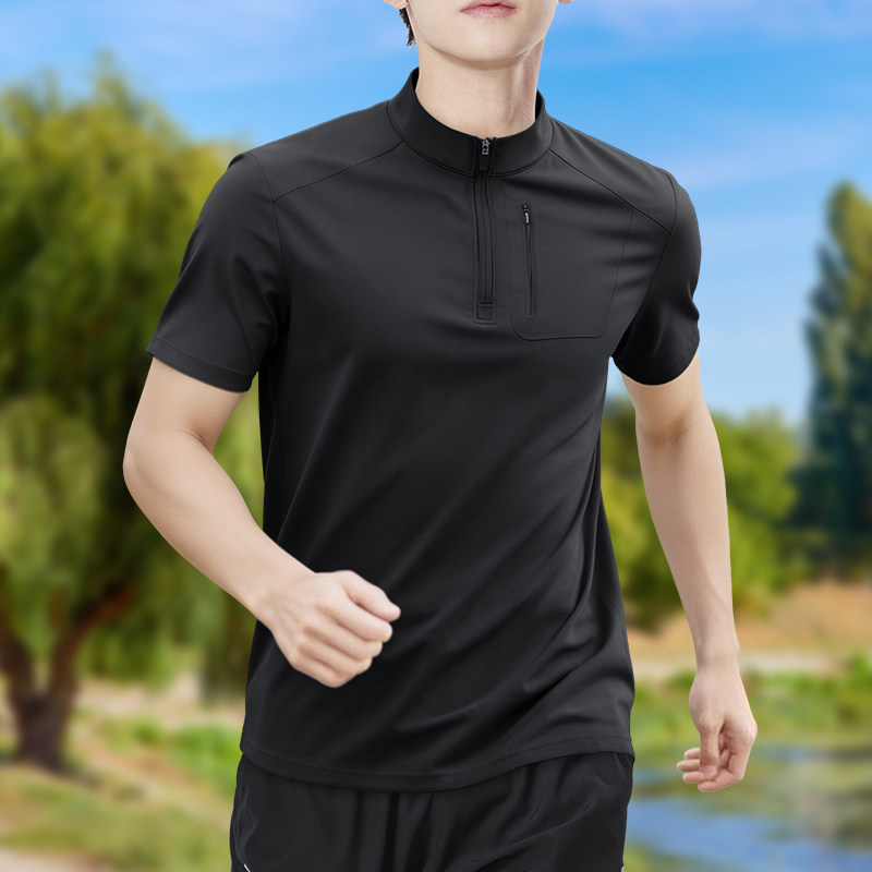 T-shirt da uomo a mezza zip, e - T Shirt Dry Fit recensione e prezzo