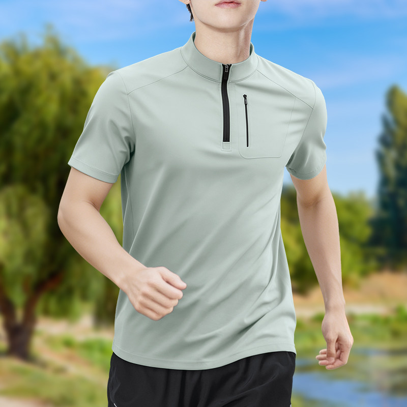 T-shirt da uomo a mezza zip, e - T Shirt Dry Fit recensione e prezzo