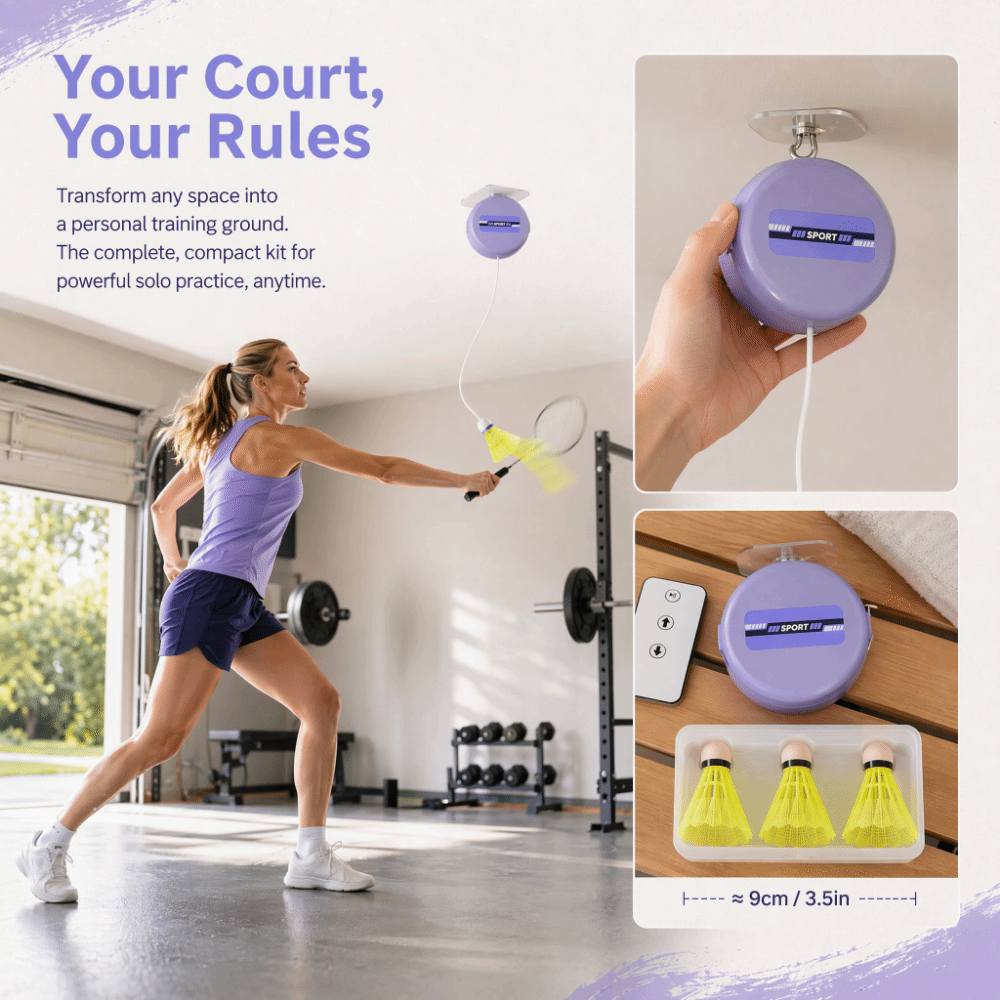 Set di 8 Trainer da Badminton  - Badminton Court recensione e prezzo