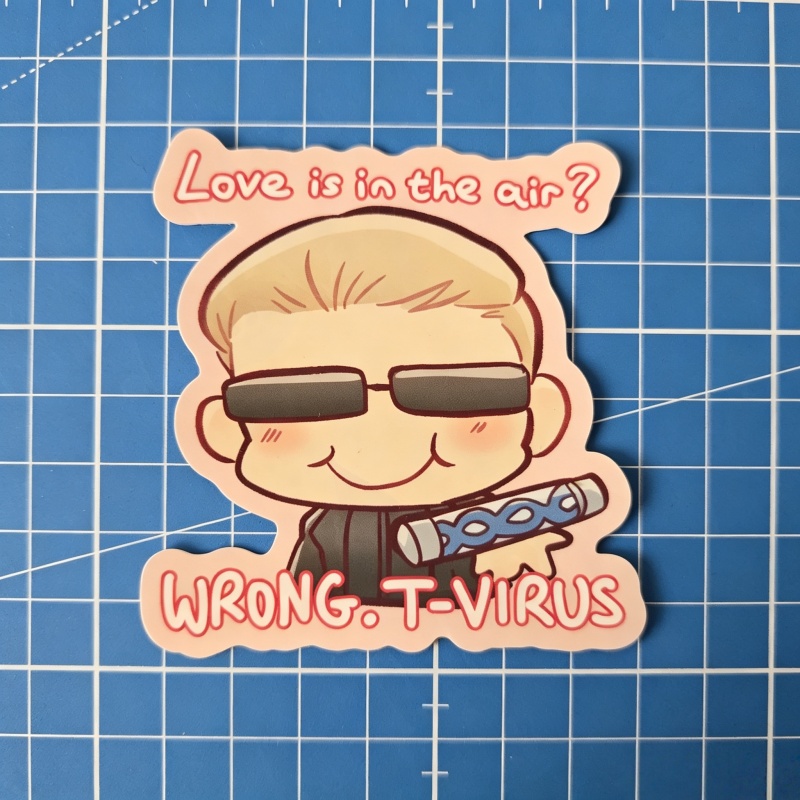 Adesivi Meme Chibi di Wesker d - Badminton Meme recensione e prezzo