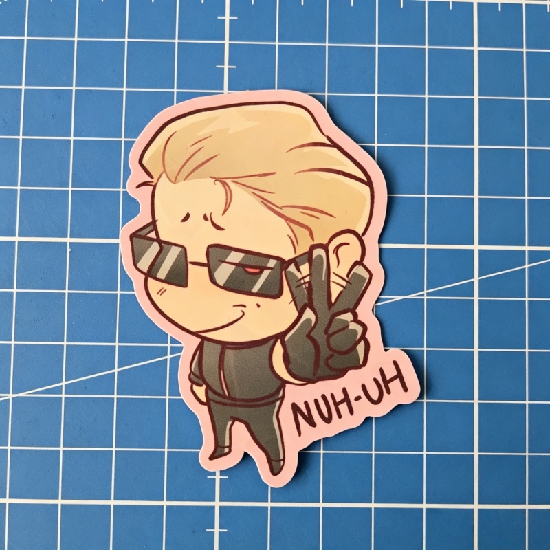 Adesivi Meme Chibi di Wesker d - Badminton Meme recensione e prezzo